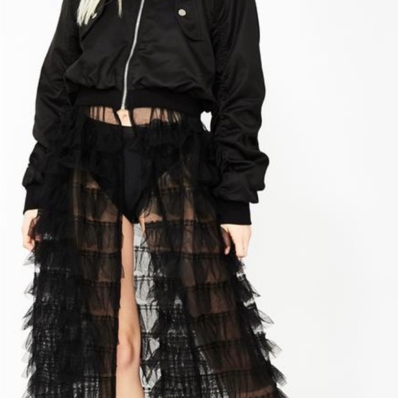 Dolls kill tulle bomber jacket - Picture 10 of 11